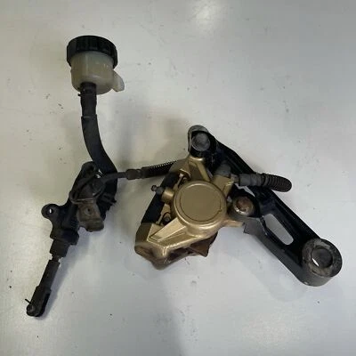 Yamaha FJ1200 FJ 1200 1990 Rear brake caliper master cylinder set - Image 1 of 4