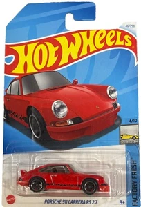 Hot Wheels Porsche 911 Carrera RS 2.7, Red - Picture 1 of 3