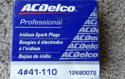 Bujía-Iridio ACDelco GM Equipo Original 41-110 Foto 1 de 2
