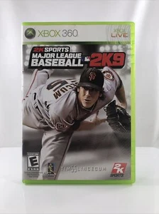 Major League Baseball 2K9 (Microsoft Xbox 360, 2009) Case and disc only - Picture 1 of 5