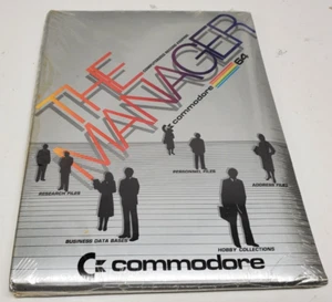 Sellado - El Administrador, Mantenimiento de Registros Computarizado, Para Commodore 64, NUEVO - Imagen 1 de 3