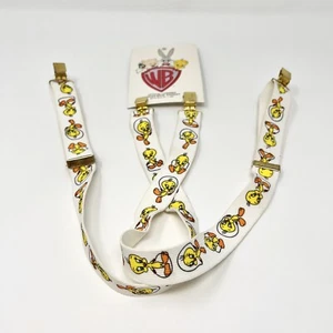 1985 Looney Tunes Tweety Bird jumping rope Suspenders Vintage Warner Bros WB - Picture 1 of 5