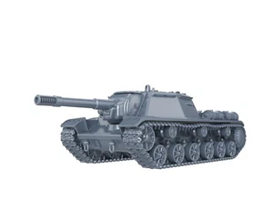 WWII SOVIET USSR - SU-152 SPG - 1/48 1/56 1/72 1/87 1/100 3D PRINTED - Picture 1 of 5
