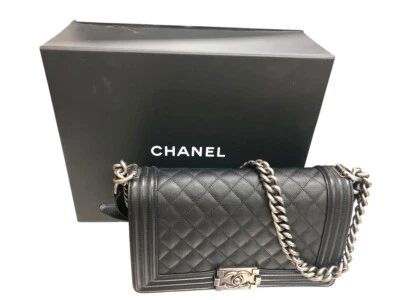 CHANEL CAVIAR ACOLCHADO NIÑO MEDIANO (NV1030921) Foto 1 de 4