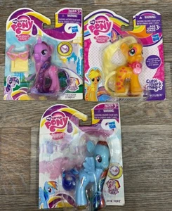 Hasbro My Little Pony Cutie Mark Magic Sunset Shimmer Twilight Sparkle Lot - Picture 1 of 10