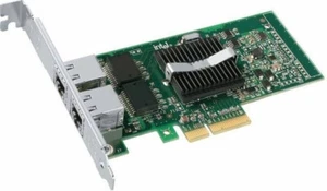Intel PRO/1000 PT Dual Port PCI-E Ethernet RJ45 Server Network Adapter Card - Bild 1 von 2