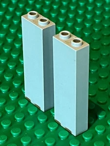 2 x LEGO Light Gray OldGray brick 2454 / 6098 6091 6090 4733 4709 4735 6081 6270 - Imagen 1 de 1