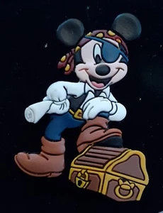 Pirate Mickey Rubber Disney Pin - Picture 1 of 1