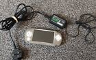 PSP Slim Lite 2003 White - Lots of Games and Anime - Attack on Titan, Parasyte