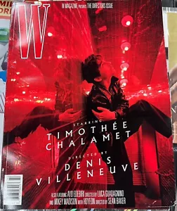 W MAGAZINE-VOLUME 2, 2025-THE DIRECTORS ISSUE-TIMOTHEE CHALAMET-Brand New - Picture 1 of 18