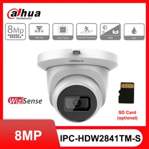 Dahua 8MP WizSense IP Camera MIC Starlight IR30 SMD PoE IVS IP67 IPC-HDW2841TM-S - Picture 1 of 4