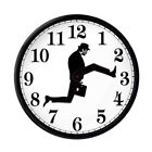 Monty Python Inspired Silly Walk Wall Clock Creative Silent Mute Clock Gift New
