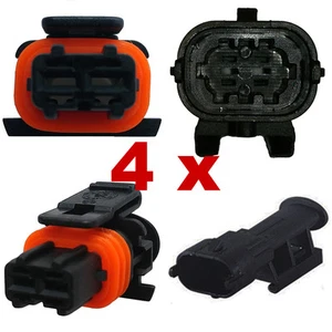 Fuel Injection Connectors - BOSCH DJB7026Y-3.5-21 without border (4 x SET) plug - Picture 1 of 3