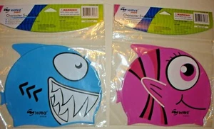 Gorra de natación Wave Sports personaje infantil - azul o rosa  - Imagen 1 de 3