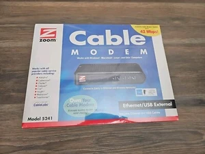 SEALED! ZOOM Cable Modem Model 5241 NEW! - Picture 1 of 4