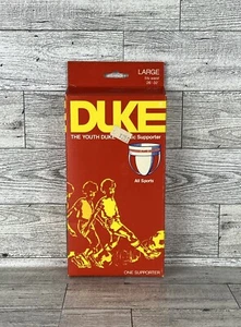 Vintage Duke Youth Athletic Supporter Jock Strap Large 26"-32" USA Made NOS NEW - Picture 1 of 10