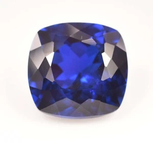 AAA Pietra Preziosa Sciolta Naturale Perfetto Ceylon Zaffiro Blu Non Riscaldata 11,10 Ct - Foto 1 di 6