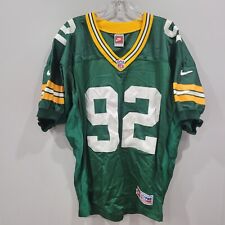 Nike PRO LINE Authentic Green Bay Packers REGGIE WHITE 92 Pro Cut Jersey 54 2XL