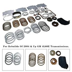 4L60E Transmission Super Master Rebuild Kit with Steels & Pistons 2004 & Up S12 - Picture 1 of 10