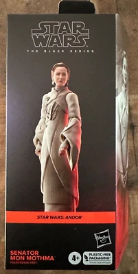 Boneco Star Wars The Black Series Senator Mon Mothma 6" #07 Star Wars Andor novo - Imagem 1 de 4