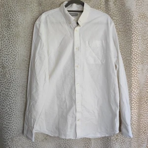 Everlane Herren The Canvas Organic Cotton Weiß Button-Down Hemd XL/T (XL Tall)  - Bild 1 von 19