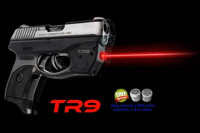 ArmaLaser TR9 / TR9S Red Laser Sight for Ruger LC9 LC9S LC380 EC9s w/ touch on