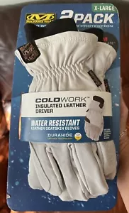 Mechanix Wear 2 Pack Cold Work Insulated Leather Gloves XL - Picture 1 of 2