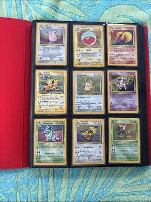 Jungle 100% Complete Set 64/64 - Vintage 1999 Pokemon Cards Original Excellent - Image 1 of 4