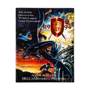 TSR Gen Con 1994 Gen Con Pre-Registration Book Fair+ - Picture 1 of 2