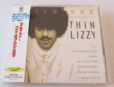 THIN LIZZY- WILD ONE CD 1997 GREATEST HITS JAPANESE PRESSING PHCR-1562 RARE! Foto 1 de 4