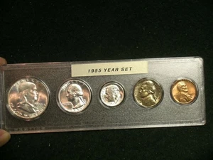 1955 Very Choice BU Philadelphia Mint Year Set Uncirculated - 55P2 - Picture 1 of 5