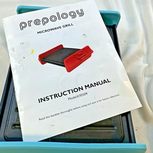 Prepology Microwave Grill -Blue- New, never used - Picture 1 of 8