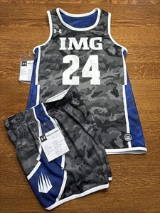 Conjunto de camiseta de baloncesto reversible Under Armour IMG Academy para mujer talla S nuevo con etiquetas - Imagen 1 de 8