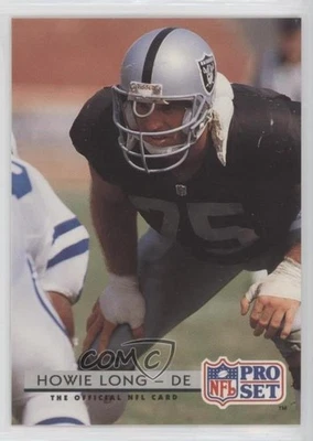 1992 Pro Set Mobil FACT Howie Long #211 HOF - Image 1 of 2