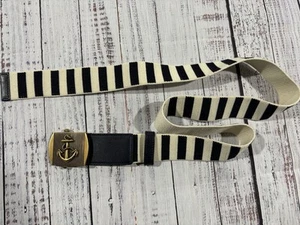Men’s Gucci Nautical Belt Sz 34 Excellent Condition - Picture 1 of 5