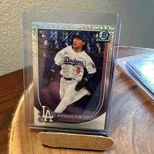 2025 Bowman Chrome Mega Box Mojo Refractor Hyeseong Kim #91 (RC) Dodgers - Picture 1 of 2