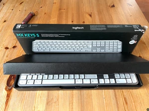 Logitech MX Keys S Weiss/Silber QWERTZ (DE) WIE NEUE - Photo 1/5