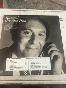 Rampal Greatest Hits Promo LP Vinyl Ultrasonically Cleaned VG+/VG+ - Picture 1 of 7