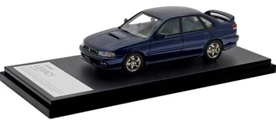 Hi Story 1/43 SUBARU LEGACY RS 1997 Blu Mica Diecast Auto HS499BL NUOVO - Immagine 1 di 4