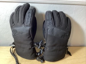 686 Gore-Tex Linear Snowboard Gloves, Men's Small Black New - Picture 1 of 3