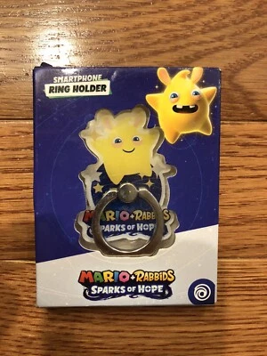 Mario + Rabbids Sparks Of Hope Smartphone Ring Holder New - Image 1 of 2