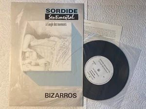 Bizarros - À L'Angle Des Tourments French orig' Sordide Sentimental 7" 1980 - Foto 1 di 2