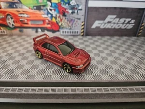 Hot Wheels Subaru Impreza 22B '98 STI Version Gunmetal Red Combine postage Mint - Picture 1 of 16