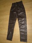 1960’s Brooks Leather Pants 28 x 32 Brown Cafe Racer Harley Motorcycle Detroit