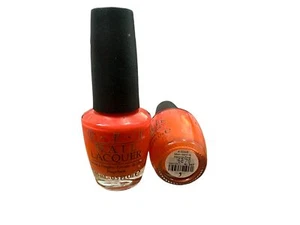 OPI Nail Lacquer A Good Man-darin is Hard to Find (H47) 0.5oz Bright Orange - Picture 1 of 2