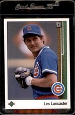 1989 Upper Deck #84 Les Lancaster Chicago Cubs - Nice Card!