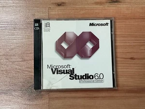 Microsoft MS VISUAL Studio 6.0 - Professional Edition - Deutsch, 2 CD + Lizenznr - Bild 1 von 3
