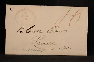 New Hampshire: Concord 1832 Stampless Cover, Printed Isaac Hill Political Letter - Picture 1 of 3