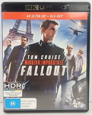 Mission Impossible: Fallout | (4K Ultra HD / Blu-ray, 2-Disc Set) Tom Cruise - Image 1 of 3