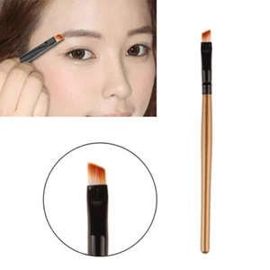 Eyebrow Brush, Professional Flat Angled Eye Brow Eyeliner Makeup Brush - Picture 1 of 27